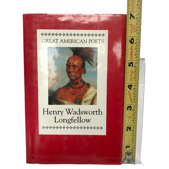 Great American Poets Henry Wadsworth Longfellow Book - Picture 2 of 7
